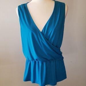 𝅺ellen Tracy Peplum Blouse